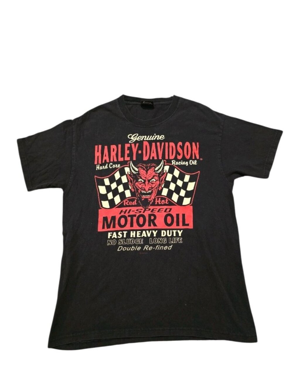 Harley-Davidson Motor Oil Devil Graphic T-Shirt London KY Wildcat 2008 VTG Small